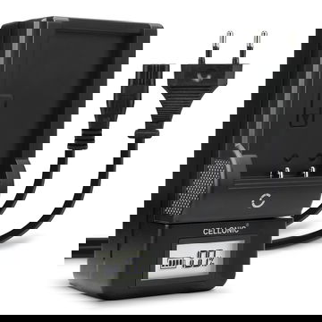 Ladegerät für Odys NP-60 (Multicam MC-A8 / MC-HD800 / MDV-Slim HD81i / MDV-Opto HD8000) Kamera-Akkus von CELLONIC