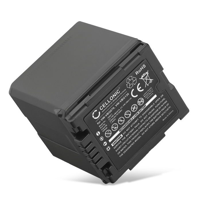 Panasonic HDC-SD707 Akku 2200mAh Ersatzakku Batterie von subtel