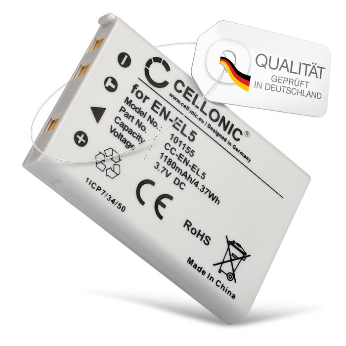 Nikon Coolpix 4200 Akku 1180mAh Ersatzakku Batterie von CELLONIC