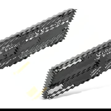 Akku für Canon PowerShot G10, G2000, PowerShot G10, GL2, EOS 300v, E1 E2 E30, ES8400v BP-608 BP-608A BP-617 (800mAh, 7.4V) von CELLONIC