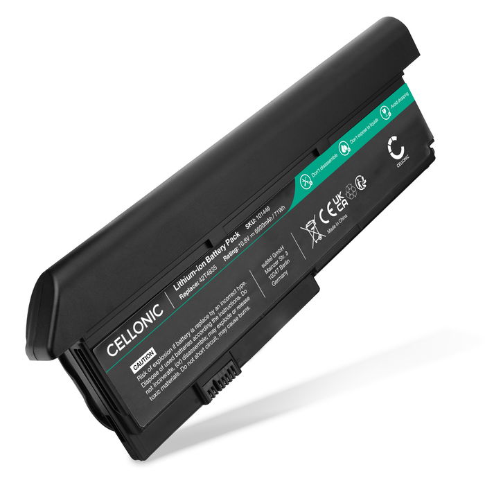 Lenovo ThinkPad X201 Battery 6600mAh 10.8V - 11.1V from subtel