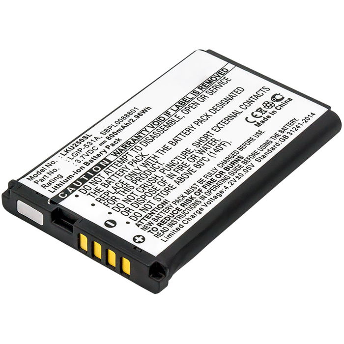 LG LGIP-430A Battery 800mAh from subtel