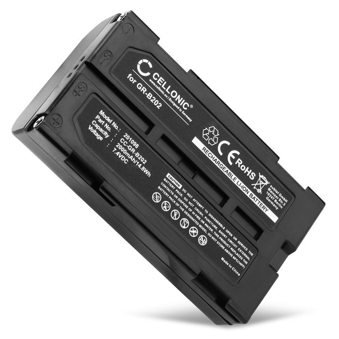 Panasonic NV-GS75 Akku 2000mAh Ersatzakku Batterie von CELLONIC