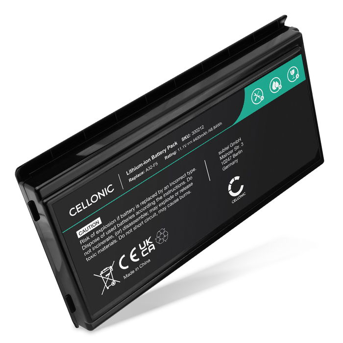 Akku für ASUS F5SL, Pro50 series, X50N, Pro55S, F5 series, X59SL, X50M, F5RL, Pro50R, ASUS A32-F5 Laptop - 4400mAh 11.1V 