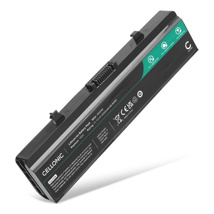 Akku für Dell Inspiron 1545, 1525, 1526, 1546, 1750, Vostro 500, M911, HP277, WK371, PD685 Laptop - 4400mAh 11.1V 