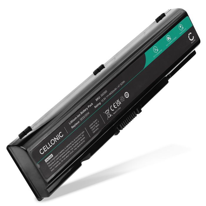 Toshiba Satellite L201 Akku 4400mAh Ersatzakku Batterie von Cellonic