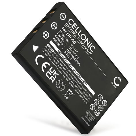 Akku für HP Photosmart R507 R607 R707 R717 R725 R727 R817 R818 R827 R837 R847 R926 R927 1180mAh von CELLONIC