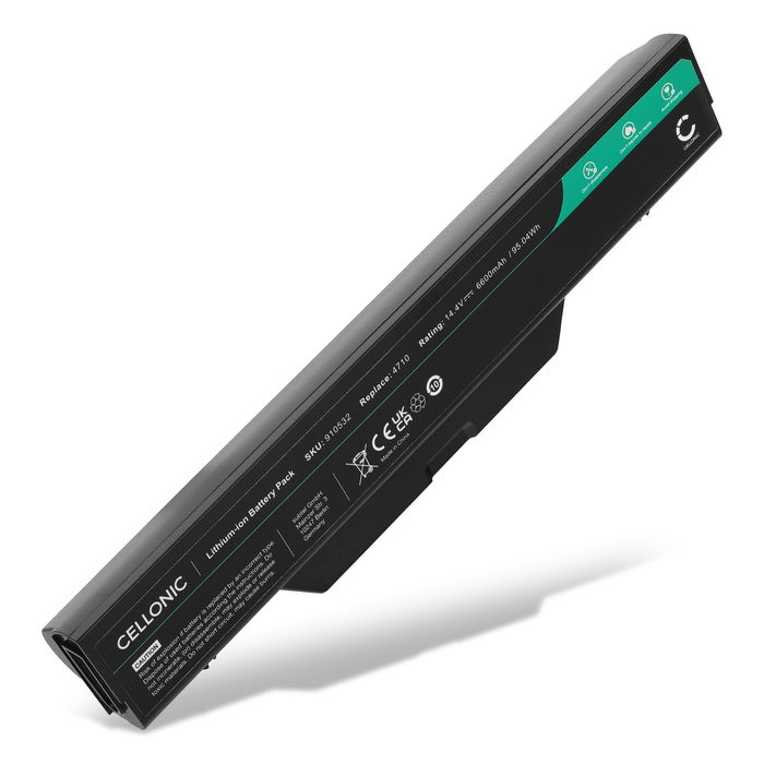 Akku für HP ProBook 4510s, 4710s, 4720s, 4515s, ZZ06, ZZ08 Laptop - 6600mAh 14.4V 