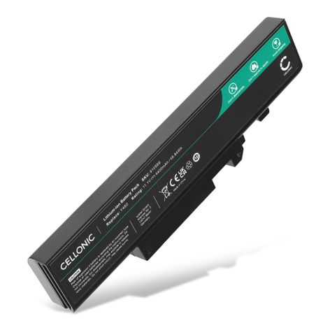 Akku für Lenovo B560, B560E, V560, IdeaPad Y560, Y560p, Y470P, Y471A, Y460, Y460p Laptop - 4400mAh 11.1V