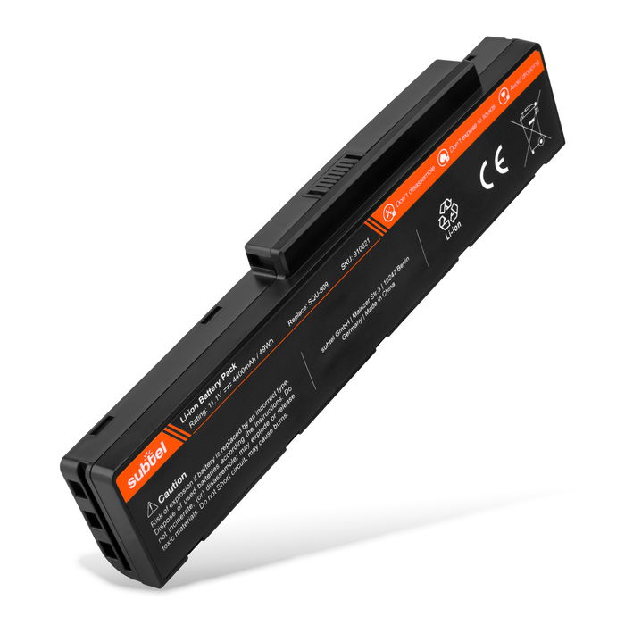 Akku für Fujitsu Amilo Li 3710 / Amilo Li 3910 / Amilo Pa 3650 Laptop - 4400mAh 10.8V - 11.1V