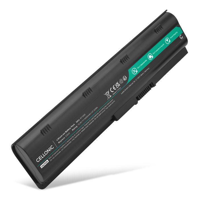 HP HSTNN-Q74C Akku 4400mAh Ersatzakku Batterie von Cellonic