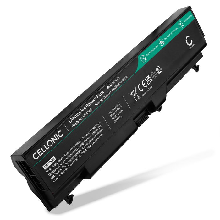 Lenovo 45N1005 Akku 4400mAh Ersatzakku Batterie von Cellonic