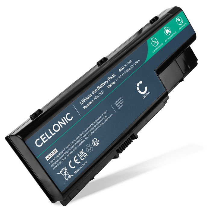 eMachines E520 Akku 4400mAh Ersatzakku Batterie von Cellonic