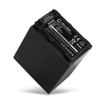 NP-FV90 Battery for Sony FDR-AX33, HDR-CX625, FDR-AX100, FDR-AX700, PXW-X70, HDR-PJ810 2200mAh Camera Battery Replacement NP-FV90