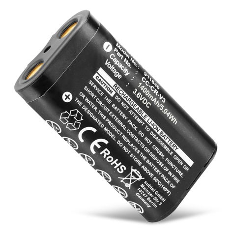 Battery for Kodak Easyshare C813, C330, C713, CX7430, C310, C300 (1400mAh, 3.6V) from CELLONIC