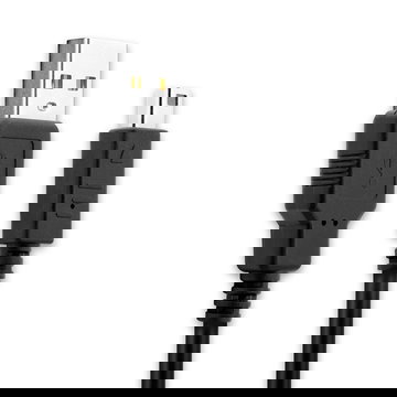 USB Kabel für Nintendo DSi / DSi XL / 2DS / 2DS XL / 3DS / 3DS XL - Ladekabel 1m PVC Datenkabel schwarz