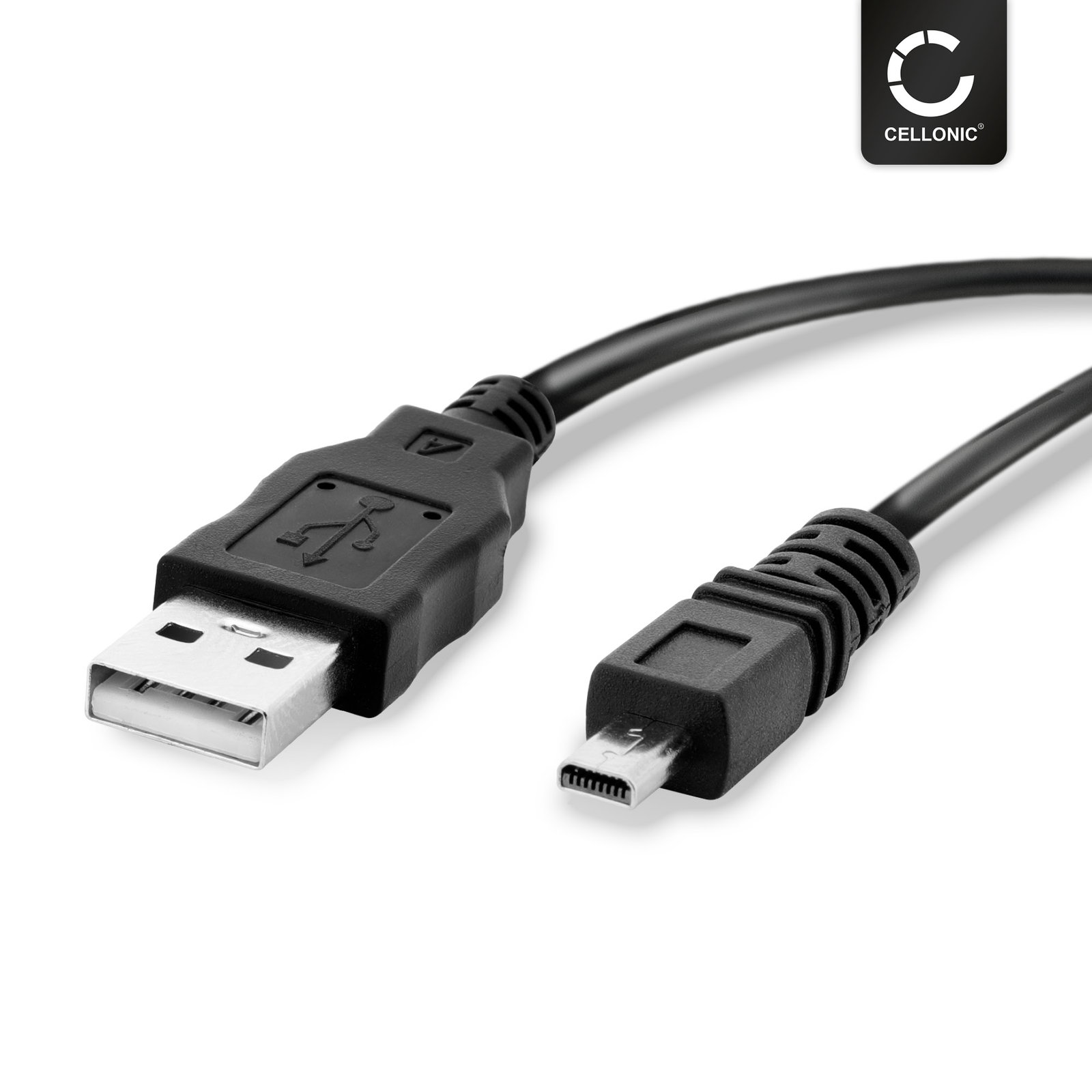 Vhbw Cavo Dati USB 1,5m Per Fotocamera Casio Exilim: Compatibile Con EX-H5, EX-Z16, EX-Z35 E Tanti Altri Modelli