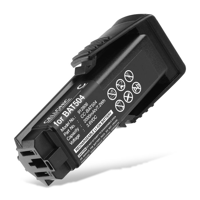 Akku für Bosch GSR Mx2Drive, GSR Prodrive, PS10, SPS10, BAT504, SPS 10-2, 36019A2010 3.6V 2000mAh Li Ion von CELLONIC