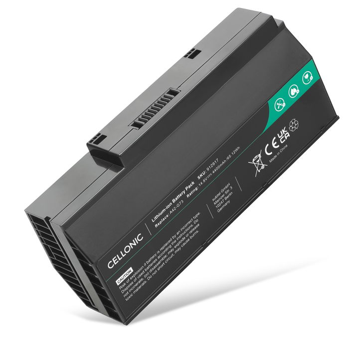 Akku für ASUS G73J, G73JH, G73, Lamborghini VX7, G73SW, G73S, VX7S, G53, VX7, G73JW, VX7SX Laptop - 4400mAh 14.8V 