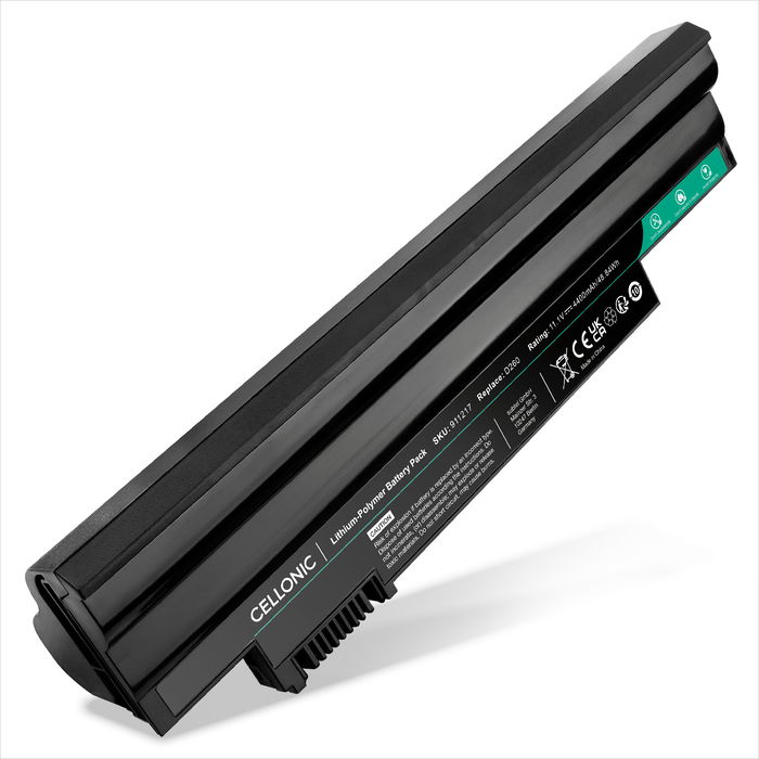 Akku für Packard Bell dot SE, dot SE2, dot SE3, dot S-C, AL10A31, AL10B31 Laptop - 4400mAh 11.1V 