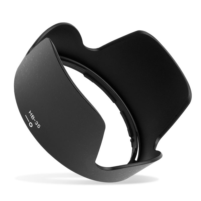 HB-35 Camera Lens Hood for Nikon AF-S DX Nikkor 18-200 mm f/3.5-5.6G ED VR II, AF-S DX - Plastic Bayonet Flower / Tulip / Petal Lens Shade from CELLONIC