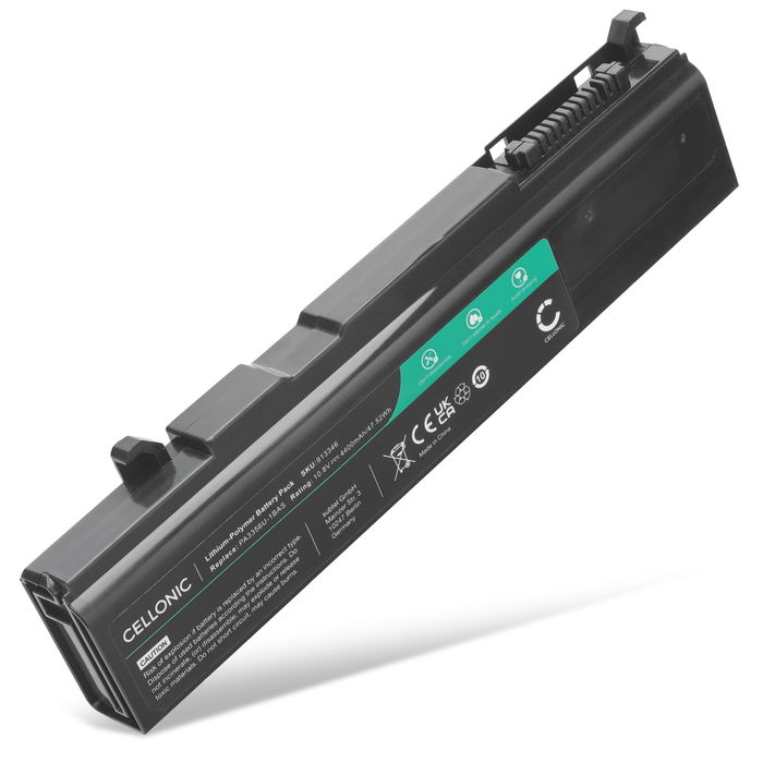 Akku für Toshiba Tecra A9, M10, A10, M5, P10, S4, A2, Satellite A50, Pro U200, Pro S300, PA3356U, PABAS071, PABAS105 Laptop - 4400mAh 10.8V 