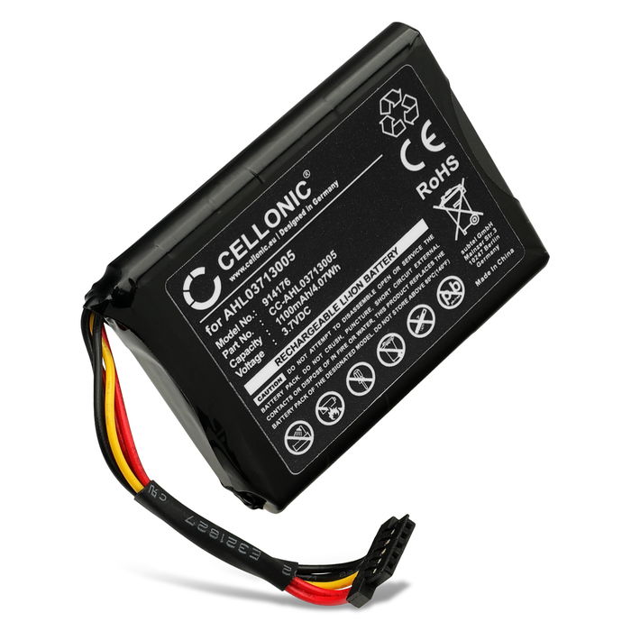 TomTom Maxell ICP553443AR Akku 1100mAh Ersatzakku Batterie von subtel