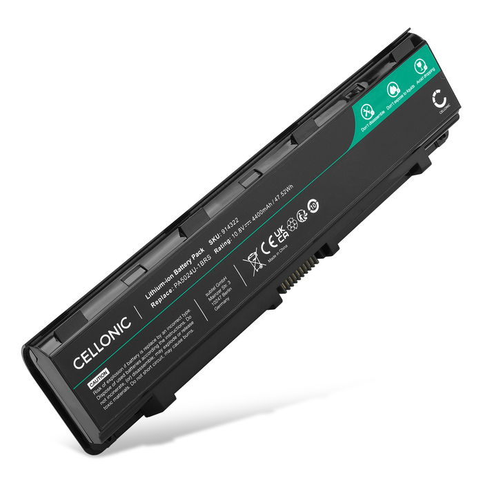 Toshiba Satellite Pro C850 / C850D Akku 4400mAh Ersatzakku Batterie von subtel