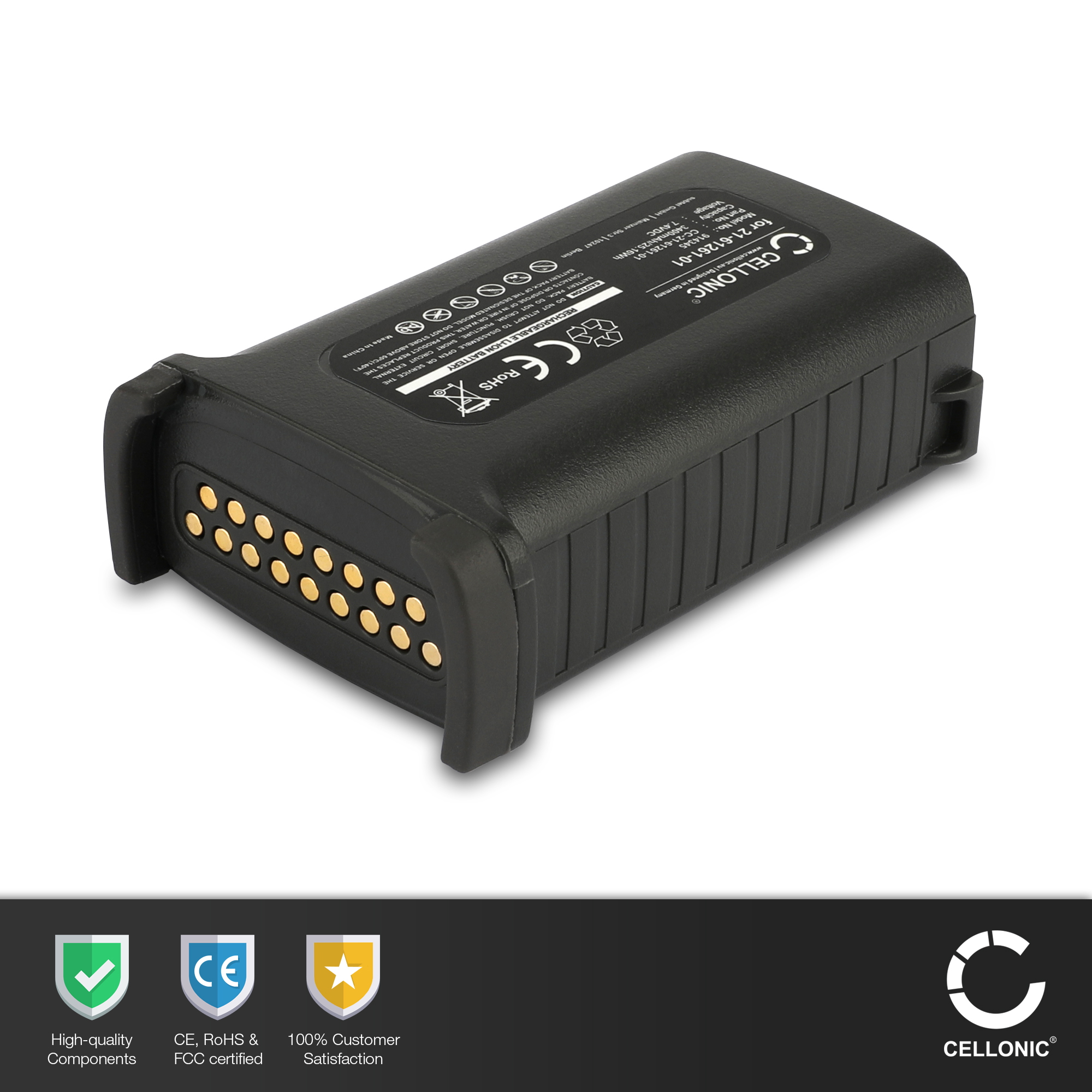 Batterie T6 Power 2600mAh 7.4V Pour Scanner Symbol – Remplacement Fiable 82-111734-02 Li-Ion