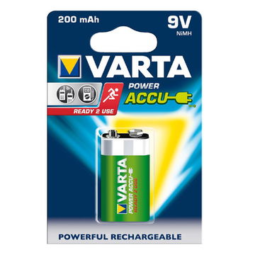 Akku Batterie 9V / E Block Varta Power Accu Varta 56722 1x