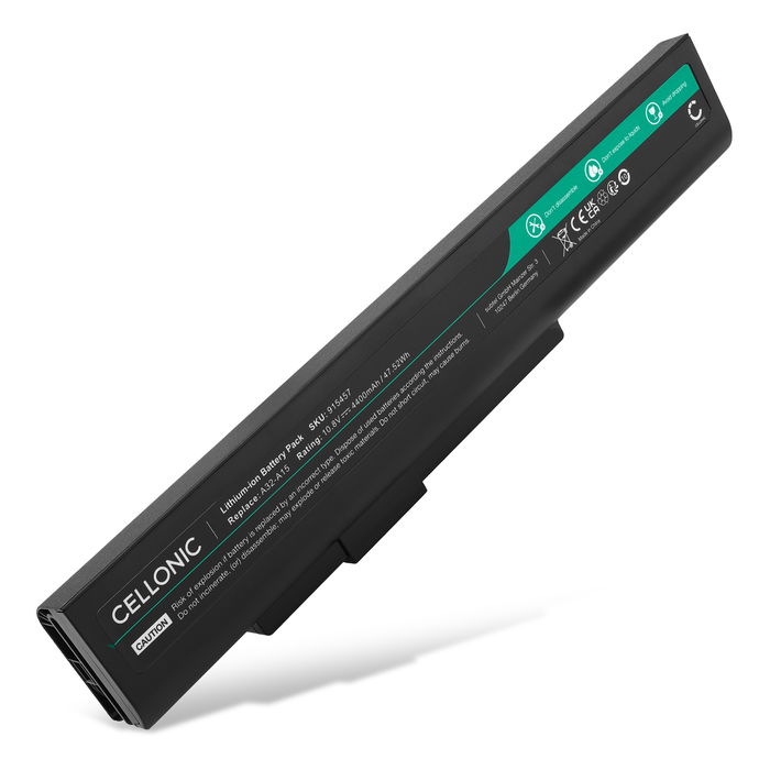 Akku für Medion Akoya P6634, P6637, P7816, P7621, P6815, E7221, Erazer X6815, X6816, FPCBP344 Laptop - 4400mAh 10.8V 
