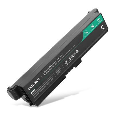 Battery for Toshiba Satellite C660, L750, L650, L655, L750D, L670D, A660, L770, PA3817U, PABAS228 10.8V 6600mAh from CELLONIC