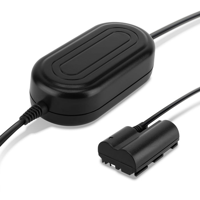 Canon MV530i Netzteil ACK-E2 Kamera u. Camcorder ca. 3m + Akku Dummy DC Kuppler Netzadapter Stromkabel Gleichstromkuppler Koppler Kupplung