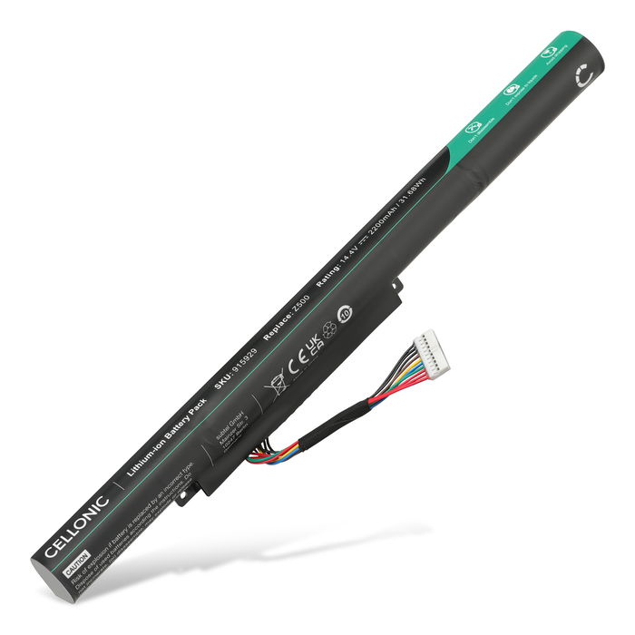 Akku für Lenovo IdeaPad Z500, Z510, Z500 Touch, Z400, Z410, Lenovo L12S4K01, L12M4F02 Laptop - 2200mAh 14.4V 