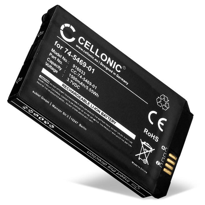Cisco CP-7925G-EX-K9 Akku 1500mAh Ersatzakku Batterie von CELLONIC