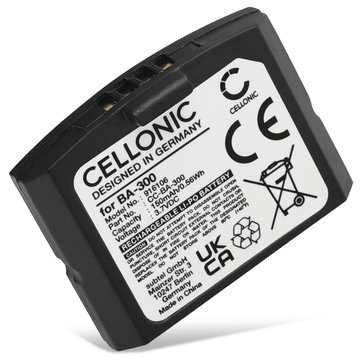 Battery for Sennheiser RS 4200 II, RR 4200, Set 840 TV, RI 410, Set 830 TV, Set 840-S, Set 900, RR 840, BA 300, 500898 150mAh from CELLONIC