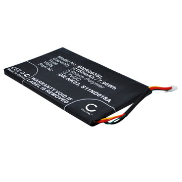 Tablet Ersatz Akku für Barnes & Noble BNRV300, BNTV350 - 2150mAh Ersatzakku DR-NK03,MLP305787,S11ND018A Tabletakku  Batterie