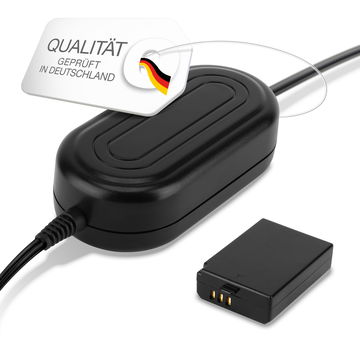 Netzteil für Canon EOS 1100D 1200D 1300D 1D X, EOS 2000D EOS 4000D (EOS Kiss / EOS Rebel) Stromkabel AC Adapter ACK-E10 DC-Kuppler – Dummy-Akku – Netzadapter von subtel