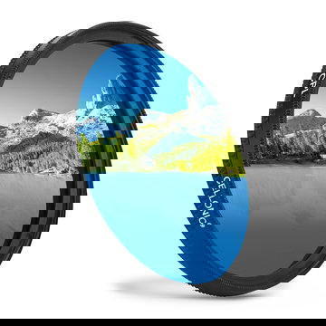 CELLONIC 40.5mm Polarising Filter for Nikon 1 Nikkor 11–27.5 mm f/3.5–5.6 1 18.5 mm 1:1.8 10mm (Ø 40.5mm) Super Thin Screw In Circular Linear Polariser Polarised Camera Lens CPL Filter