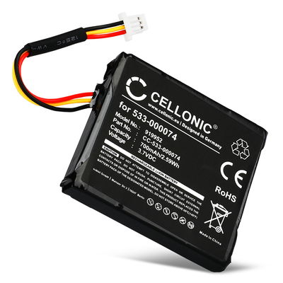 Logitech 533-000074 Ersatz Akku für Logitech F540, G930 - Kopfhörer / Headset Ersatzakku - 700mAh Batterie