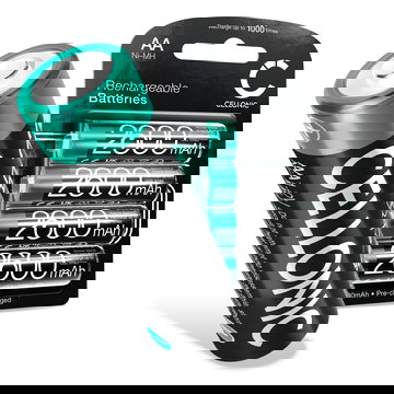 Ersatz Akku für Panasonic KX-TCD700, -TCD705, -TCD706, -TCD725, -TCD735 - Telefon Ersatzakku - 4x AA 2600mAh Telefonakku, wiederaufladbare Batterie