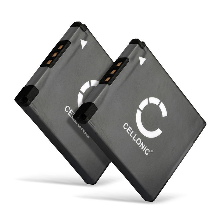 2x Canon IXUS 175 Akku 600mAh Ersatzakku Batterie von CELLONIC