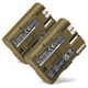 2x Battery (1600mAh, 7.4V)