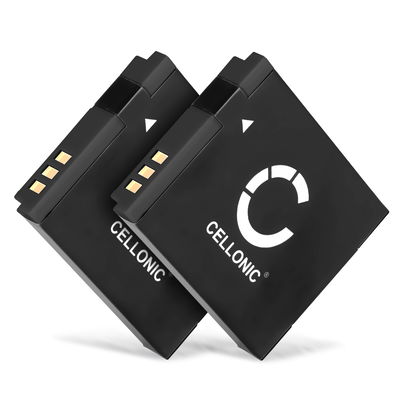 2x NB-6L NB-6LH Ersatz Akku für Canon PowerShot SX710 HS SX700 HS SX500 IS SX510 HS SX530 HS SX540 SX600 HS SX610 HS SX260 - Kamera Ersatzakku - Kameraakku 1000mAh, Batterie