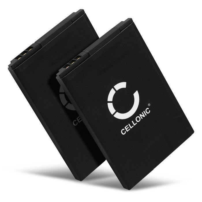 2x Siemens Gigaset SL610 pro Akku 850mAh Ersatzakku Batterie von CELLONIC