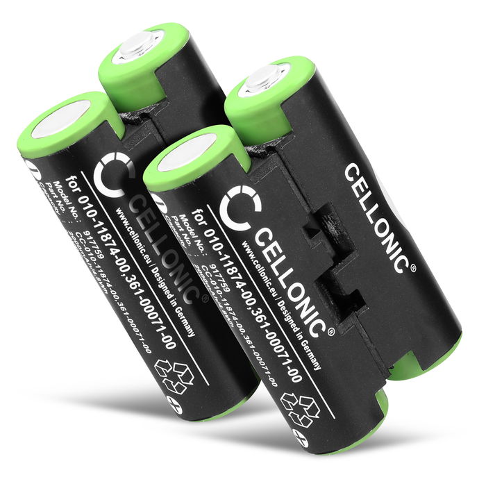 2x Garmin GPSMAP 62 Akku 2000mAh Ersatzakku Batterie von CELLONIC