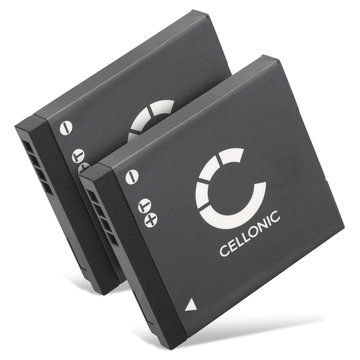 2x DMW-BCK7 NCA-YN101H Ersatz Akku für Panasonic Lumix DMC-FT30 FT25 DMC-SZ1 SZ7 DMC-S1 S2 S3 DMS-FS16 FS28 FS35 FS40 DMC-TS25 - Kamera Ersatzakku - Kameraakku 700mAh, Batterie