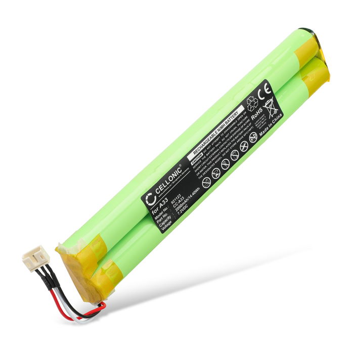 Akku für TDK Life On Record A33 2000mAh von CELLONIC