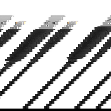 2x Camera USB Cable for Sony Alpha 6000 6300 6500 5100 5000 A7s II Alpha 7r ii Alpha 7 ii DSC-RX100 DSC-HX400V 1m Fast Charging Data Cable for Camera 1A Charger Lead PVC - Black