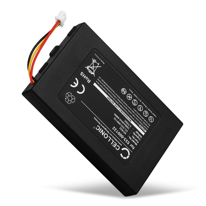 Ersatzakku 533-000132 - Ersatz Akku für Logitech G933 und Logitech G533 Gaming Headset - 1200mAh Battery Pack für lange Akkulaufzeit, Kopfhörer Batterie